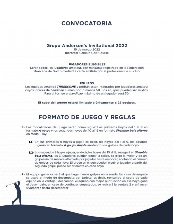 APS GOLF CHAMPION TOUR