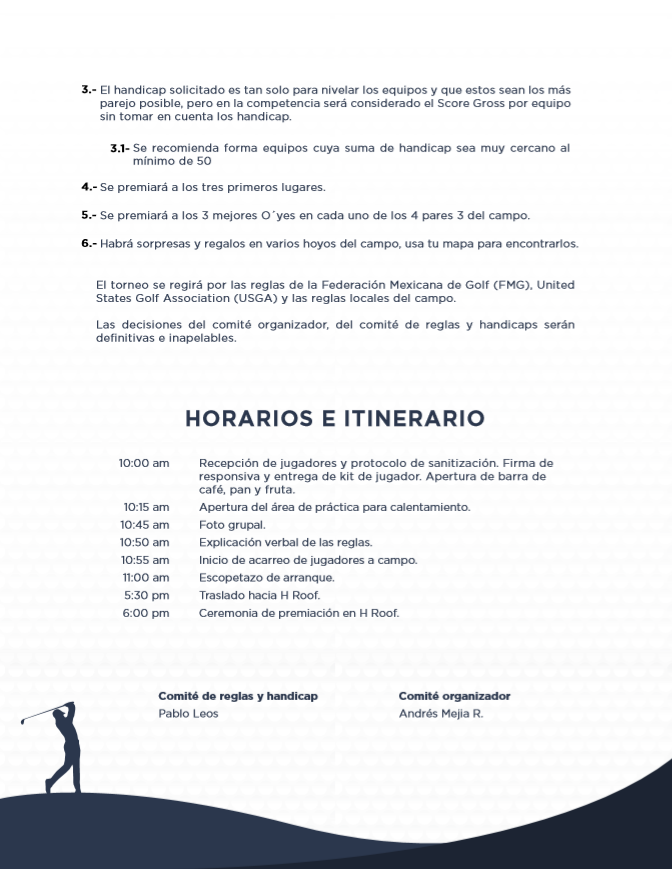 APS GOLF CHAMPION TOUR